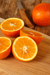 fresh oranges