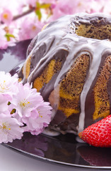 frühlings marmorkuchen