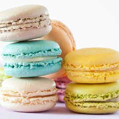 Colorful macaroons