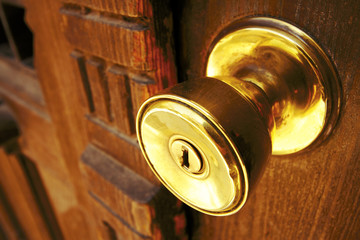 golden knob