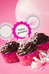 Birthday cupcakes