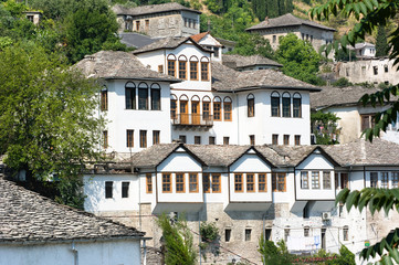 Fototapeta na wymiar Ottoman House w Gjirokaster, Albania