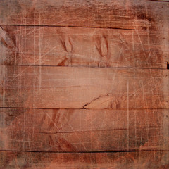 Wooden planks with scratches and texture