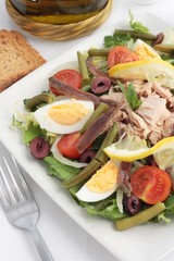 Salade Nicoise or Nicoise salad