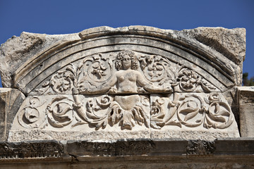 Medusa Detail of Hadrian's Temple, Ephesus