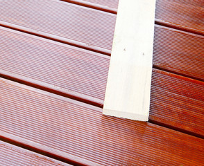 Geölte Bangkirai Terrasse