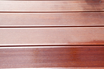 Geölte Bangkirai Terrasse