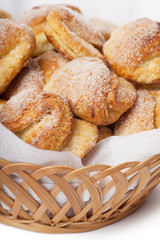 Cookies with sugar