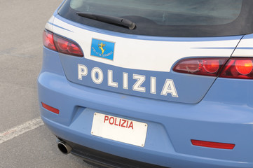 Car of the italian state police