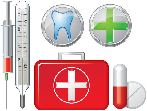 Icons-farmatseptsiya, medicine, dentistry