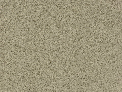 Hausmauer in der Farbe beige