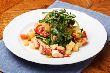 Salad of octopus