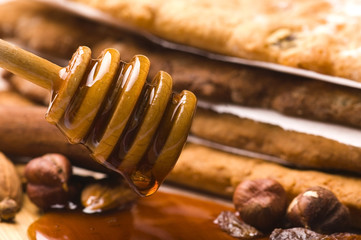 Homemade honey cakes