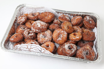 plata de buñuelos