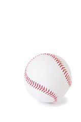 Baseball ball, isolated over white background