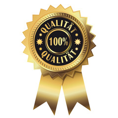 100% Qualität - Goldsiegel