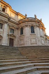 Fototapeta na wymiar Rzym kościół Santa Maria Maggiore