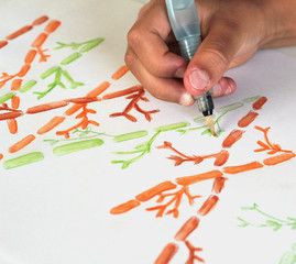 Naklejka premium aquarelle