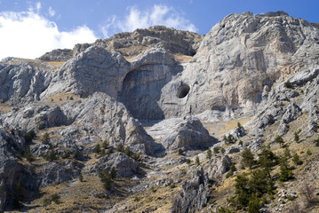 Fototapeta na wymiar Ligurii Alpy, Włochy