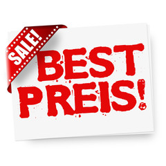 Bestpreis! Button, Icon