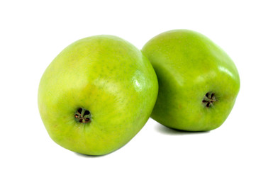 green apple isolated