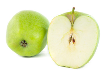 green apple isolated