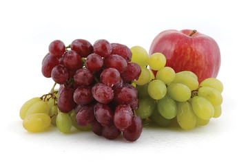 Grape with apple