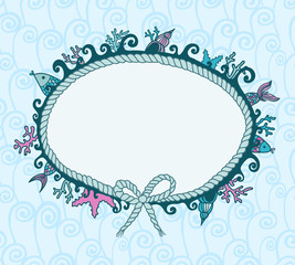 frame in maritime style