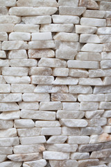 Weiße Steinmauer - White wall