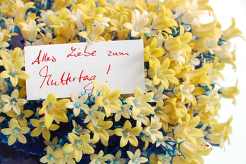 Handgeschriebenes Dankeschön zum Muttertag