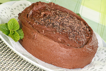 whole chocolate fudge cake
