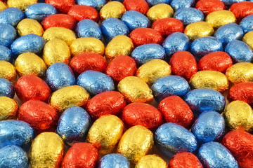 Easter eggs for background use.