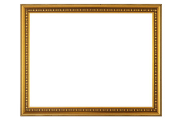 Picture frame on white background