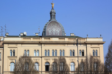 Starcevicev Dom building in Zagreb, Croatia