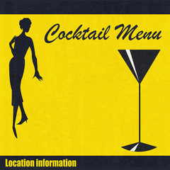 Cocktail Menu Template