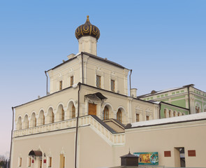 Fototapeta na wymiar Kazan Kremlin i Kościół Palace. Tatarstan, Rosja