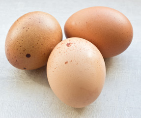 3 eggs