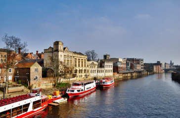 Boating On The River Ouse In York