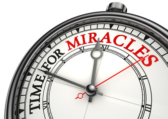 time for miracles clock closeup