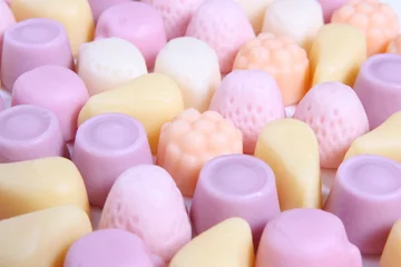 Fotobehang Snoepjes Sweets (Yogurt)