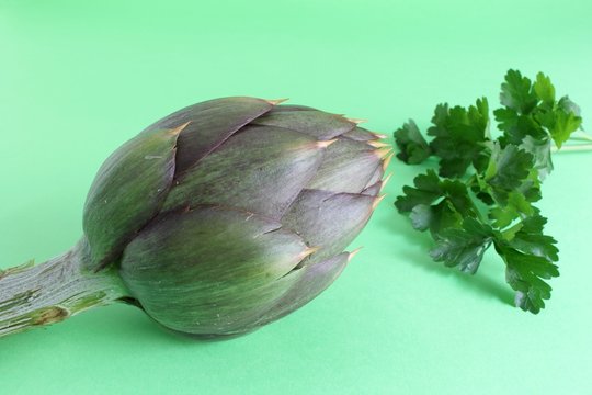 carciofo e prezzemolo