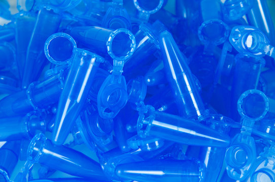 blue micro vial