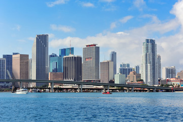 Fototapeta premium Miami skyscrapers