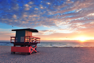 Miami South Beach sunrise