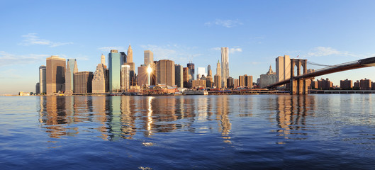 Naklejka premium Manhattan