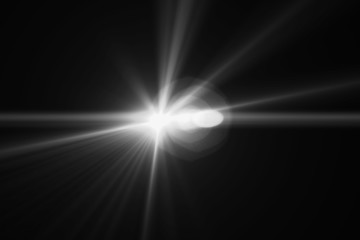Lens flare abstract background