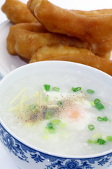 Congee, the traditional Chinese breakfast