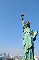Replica of the Statue of Liberty in Tokyo