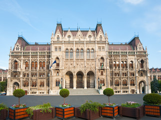 Naklejka premium Budapest view