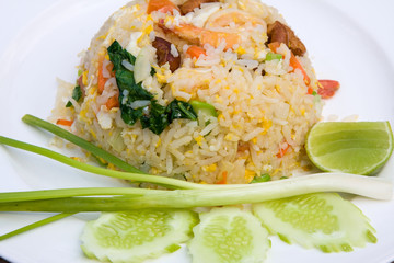 Seafood fried rice